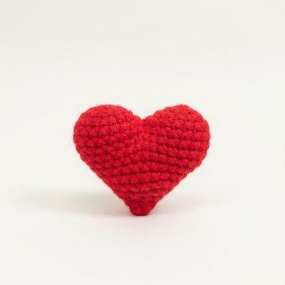 Coeur tricoté 💌